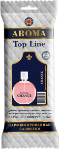 Салфетки влажные универсальные парфюмированные №10 Chanel Chance (уп. 30шт) /кор20шт/