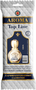 Салфетки влажные универсальные парфюмированные №34 Eros Versace pour famme (уп. 30шт) /кор20шт/